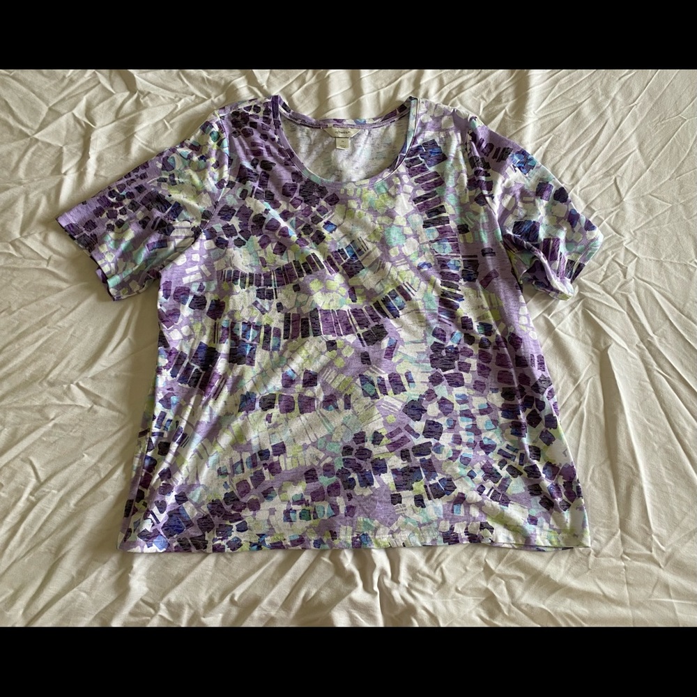 CJ Banks Short Sleeve Shirt